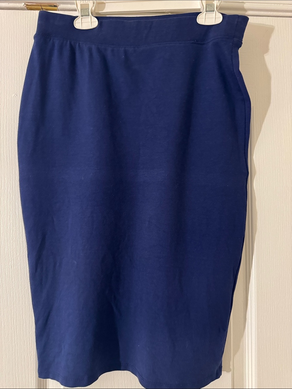 iris Navy Blue Tee - Soft Solid Top